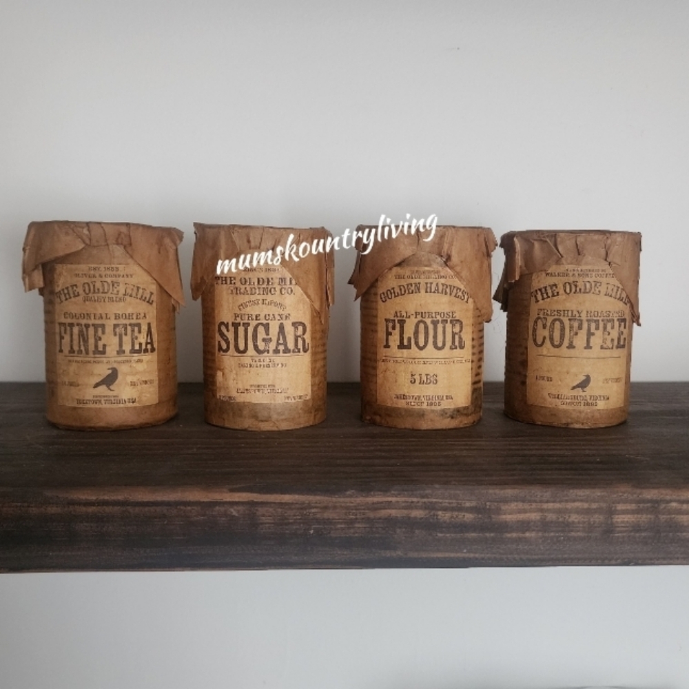 Old Fashioned Cans